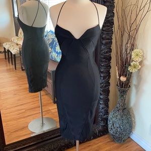 Black Cocktail Dress.
